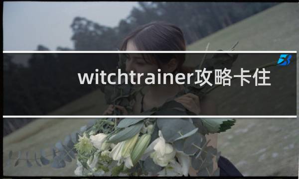 witchtrainer攻略卡住