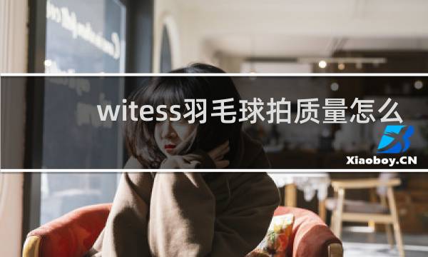 witess羽毛球拍质量怎么样