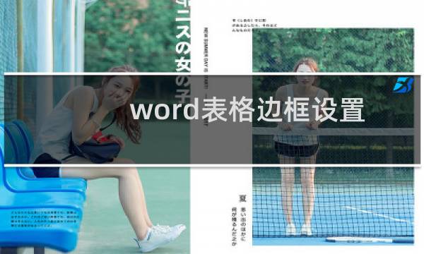word表格边框设置word表格边框怎么去掉不打印？