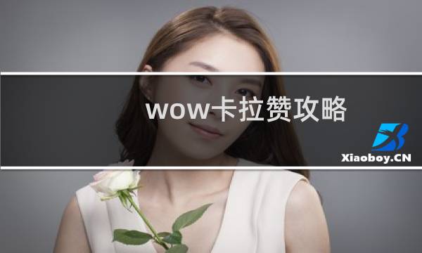 wow卡拉赞攻略