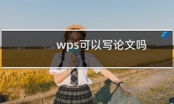 wps可以写论文吗