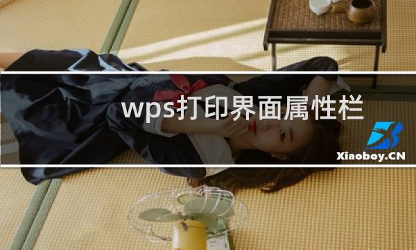 wps打印界面属性栏变成英文怎么办?