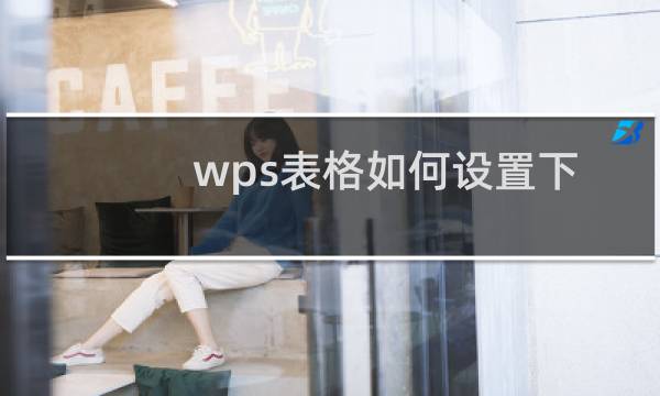 wps表格如何设置下拉选项