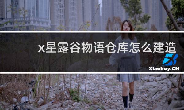 x星露谷物语仓库怎么建造