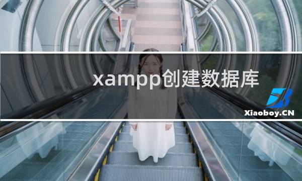 xampp创建数据库