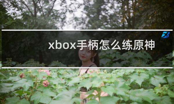 xbox手柄怎么练原神