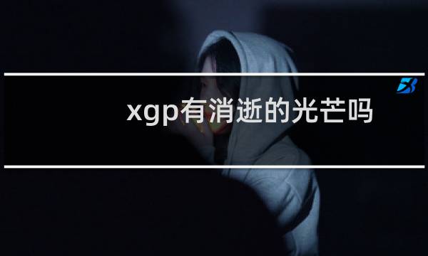 xgp有消逝的光芒吗