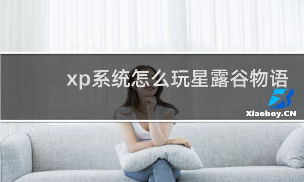 xp系统怎么玩星露谷物语