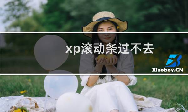 xp滚动条过不去（xp滚动条）图片
