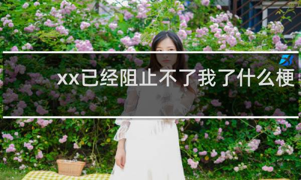 xx已经阻止不了我了什么梗？xx已经阻止不了我了是什么意思什么梗