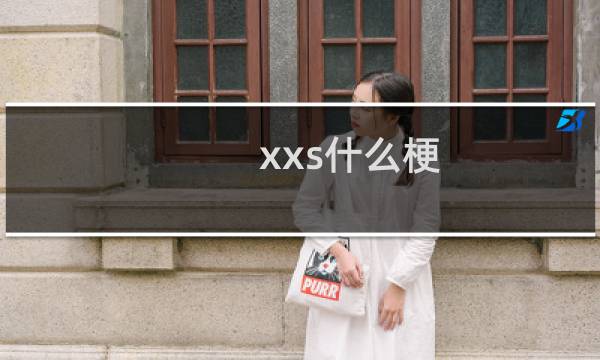 xxs什么梗
