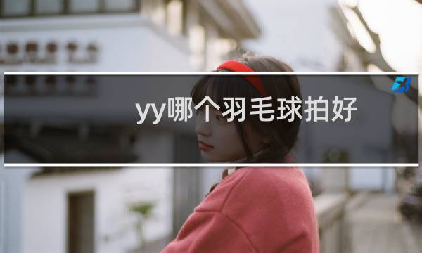yy哪个羽毛球拍好