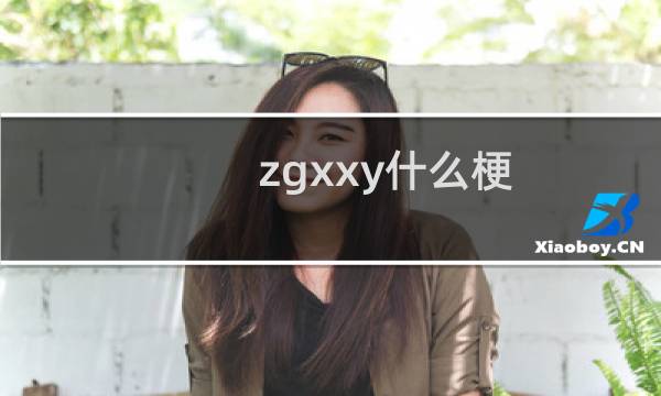 zgxxy什么梗