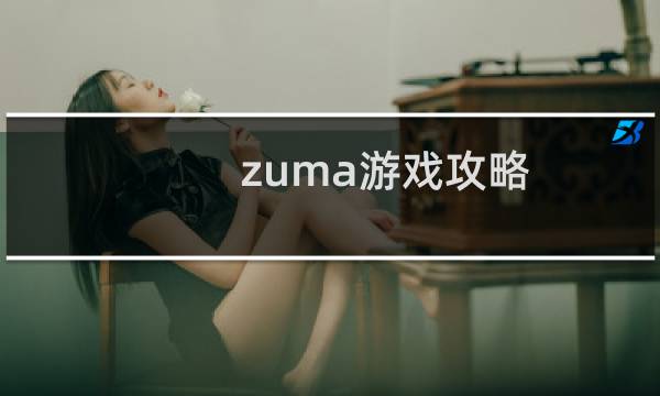 zuma游戏攻略