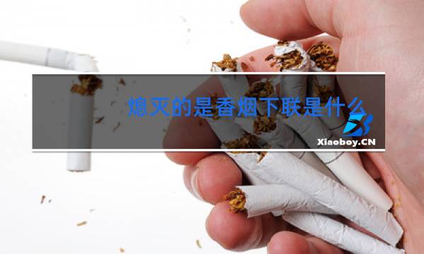 熄灭的是香烟下联是什么