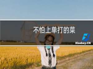 不怕上单打的菜，就怕上单很奇怪什么梗