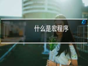 什么是宏程序