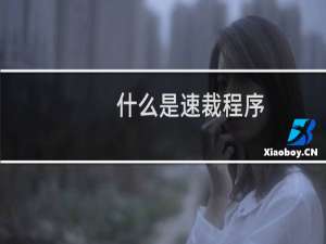 什么是速裁程序