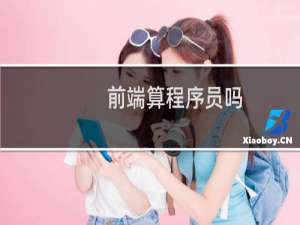 前端算程序员吗