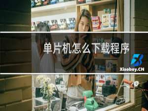 单片机怎么下载程序