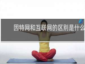 因特网和互联网的区别是什么