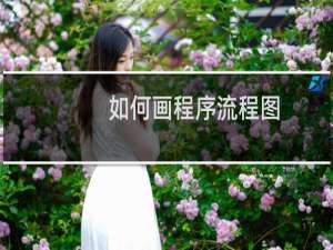 如何画程序流程图