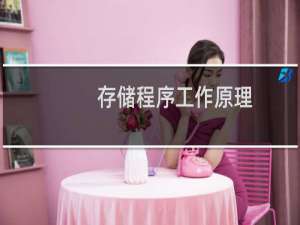 存储程序工作原理