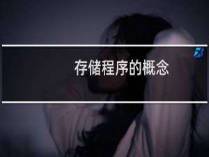 存储程序的概念