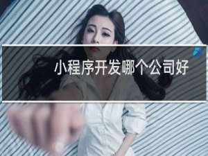 小程序开发哪个公司好