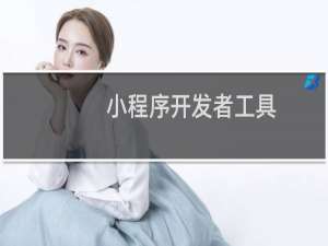 小程序开发者工具