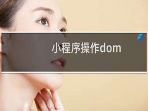 小程序操作dom
