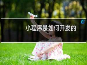 小程序是如何开发的