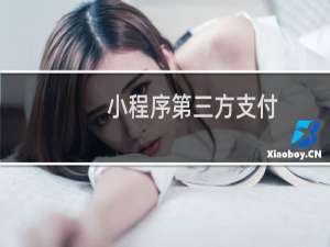 小程序第三方支付