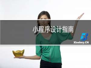 小程序设计指南