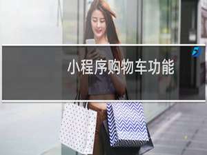小程序购物车功能
