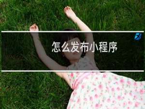 怎么发布小程序
