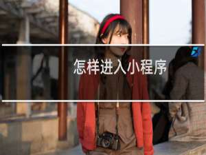 怎样进入小程序