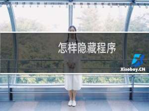 怎样隐藏程序