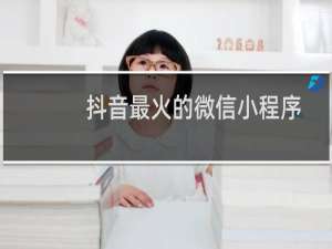 抖音最火的微信小程序