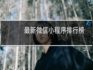 最新微信小程序排行榜
