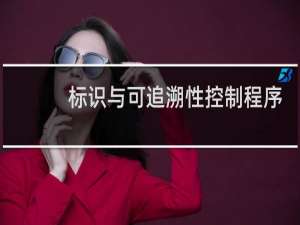标识与可追溯性控制程序