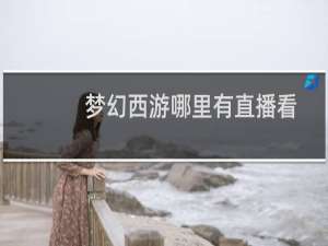 梦幻西游哪里有直播看