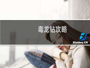 毒龙钻攻略