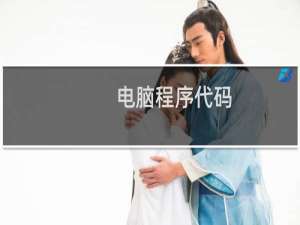 电脑程序代码