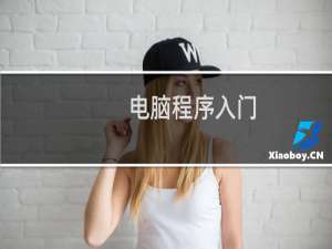 电脑程序入门