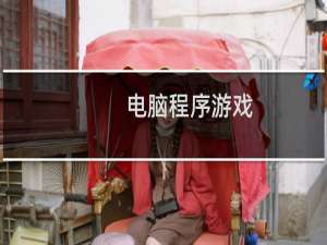电脑程序游戏