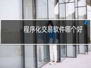 程序化交易软件哪个好