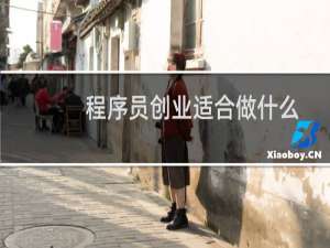 程序员创业适合做什么