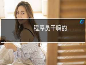 程序员干嘛的