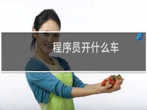 程序员开什么车